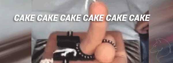 cake that ejaculates whipped cream cum