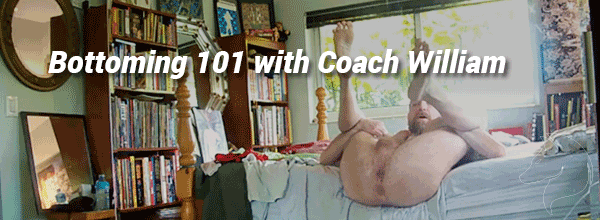 Bottoming 101, Hairy Artist, Coach, Roleplay, Jack Off