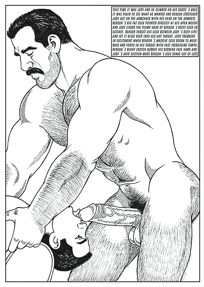 Julius, The Hardon Twins, Mystery of the Golden Cocking, Incest, Father, Son, Twins, Twincest, Gay, XXX, Illustration, Cartoon, Graphic Novel