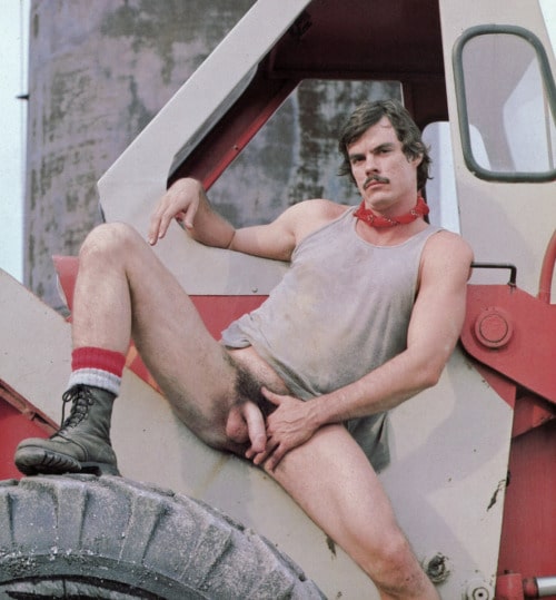 Vintage, Gay, Erotica, Porn, Mustache, Posing, How to, Dick Pics, COLT, Tractor, Boots