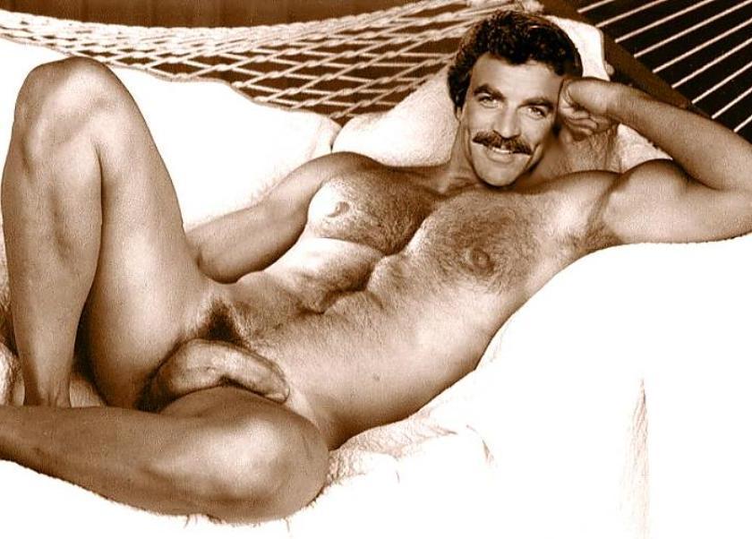Real Tom Selleck Nude with Penis
