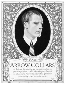 Arrow Collar man, J.C. Leyendecker, Vintage, Homoerotic illustration